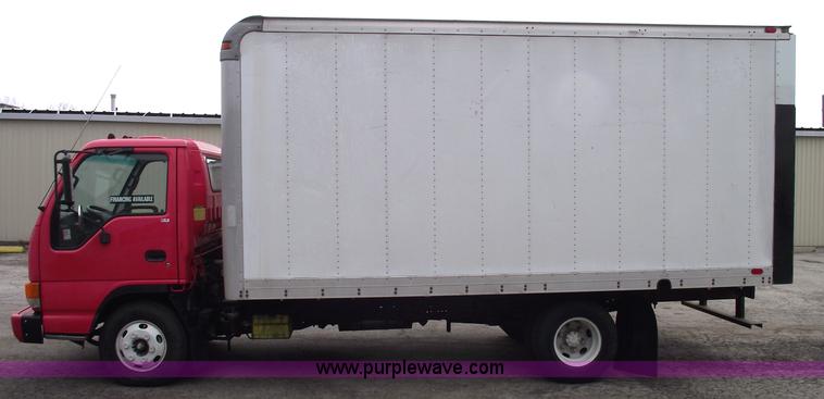 image for item 5450 2000 Isuzu NPR box truck