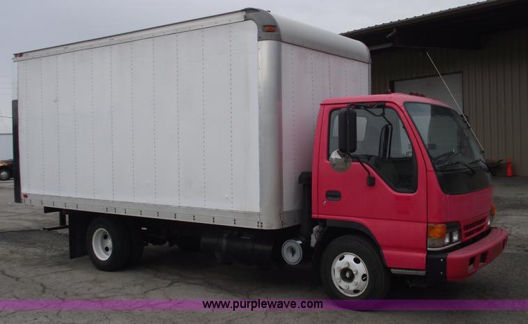 image for item 5450 2000 Isuzu NPR box truck