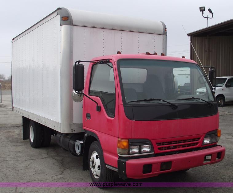 image for item 5450 2000 Isuzu NPR box truck