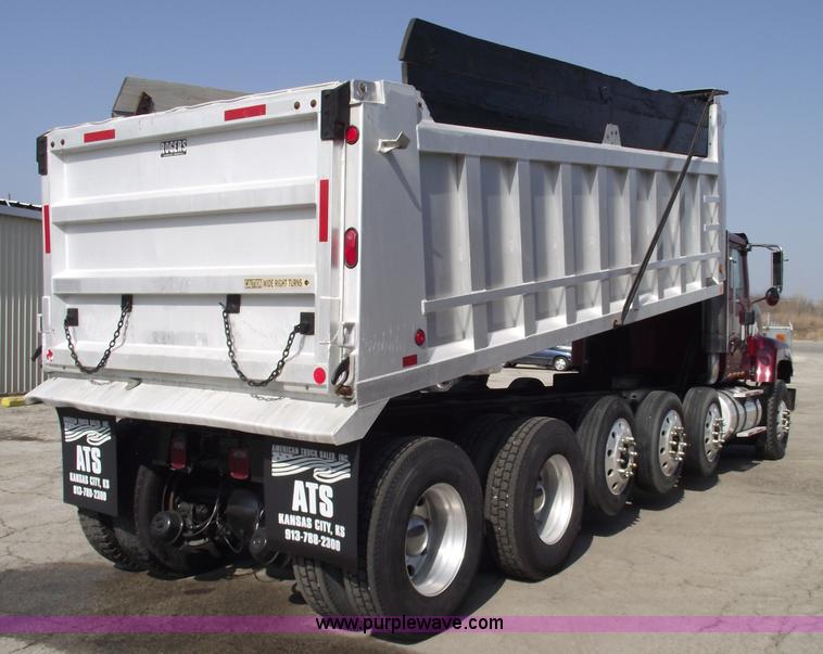 image for item 5456 2002 International 5500i Work Star five axle dump truck