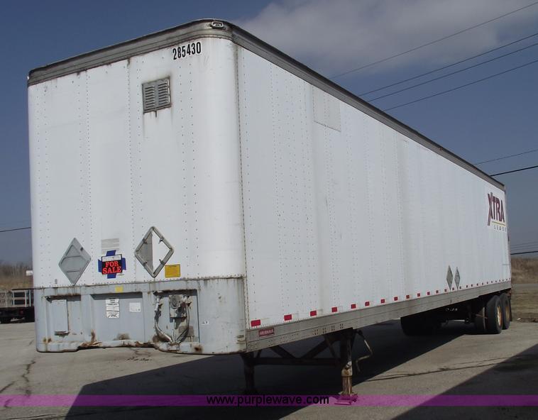 image for item 5460 1983 Fruehauf 48' trailer