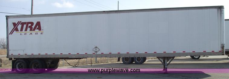 image for item 5460 1983 Fruehauf 48' trailer