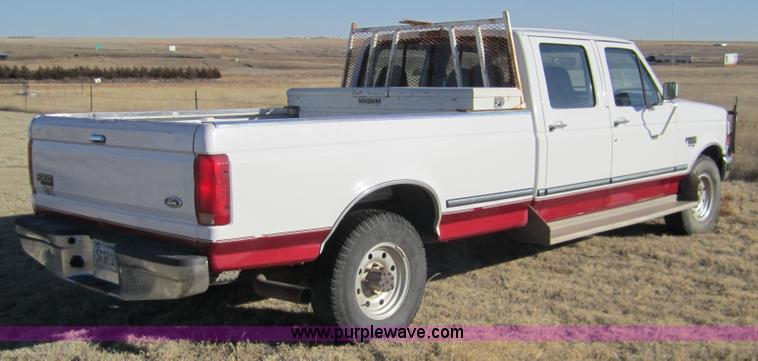image for item 3406 1997 Ford F350 XLT crew cab pickup truck