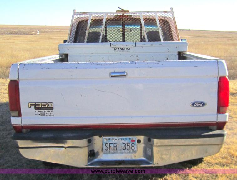 image for item 3406 1997 Ford F350 XLT crew cab pickup truck