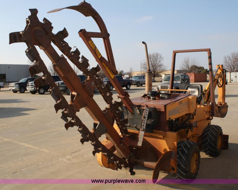image for item 4893 Case 360 trencher backhoe