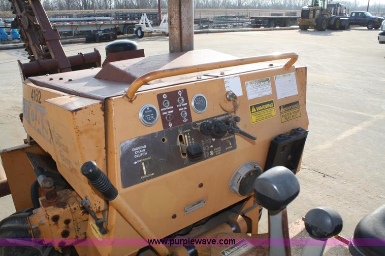 image for item 4893 Case 360 trencher backhoe