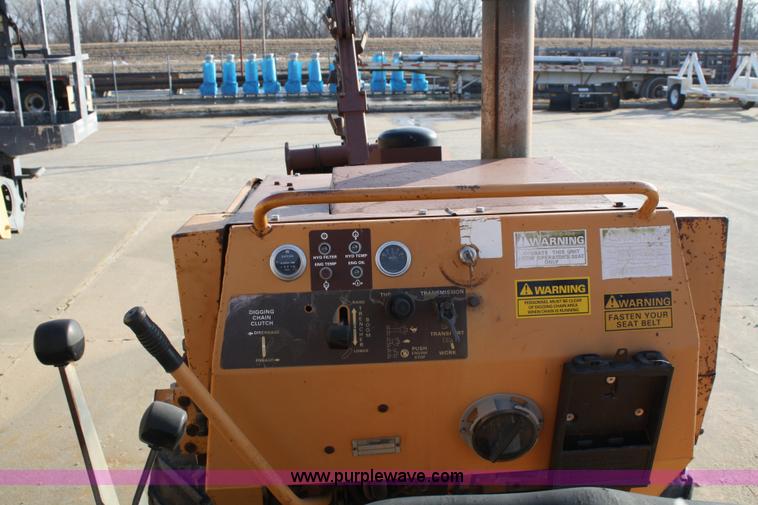 image for item 4893 Case 360 trencher backhoe