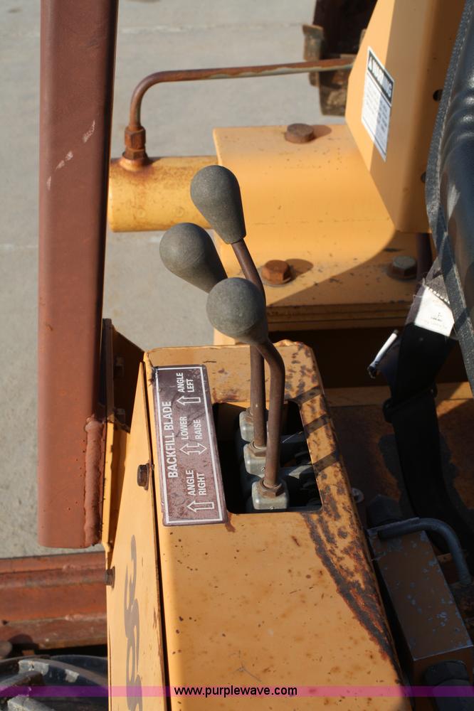 image for item 4893 Case 360 trencher backhoe