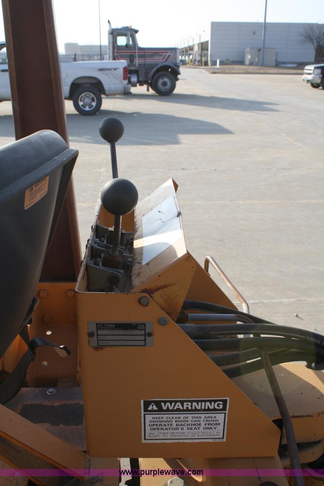 image for item 4893 Case 360 trencher backhoe