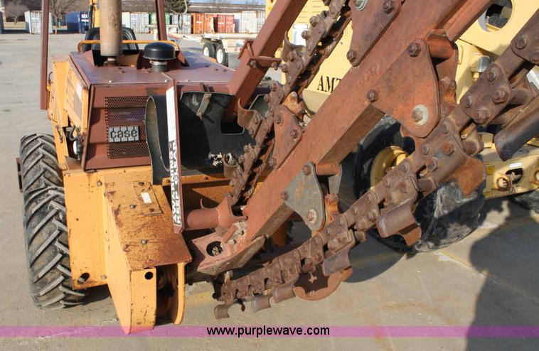 image for item 4893 Case 360 trencher backhoe