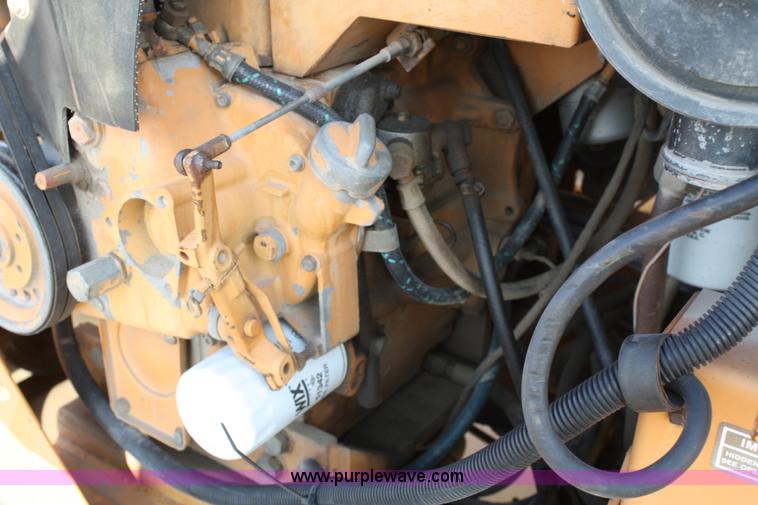 image for item 4893 Case 360 trencher backhoe