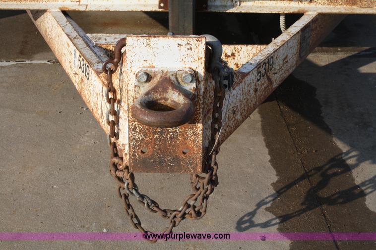 image for item 4894 1990 Holden double axle trencher trailer