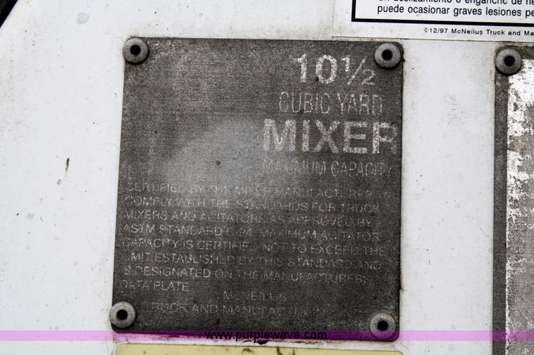 image for item 4970 1992 Kenworth W900 cement truck