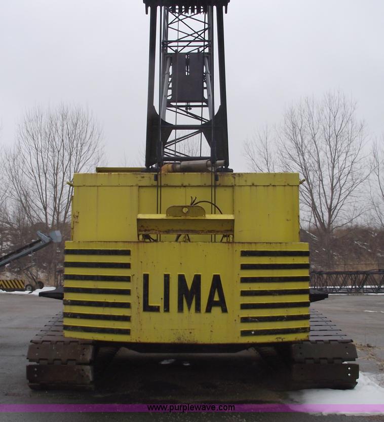 image for item 5376 1976 Lima 50-SC 50 ton crawler crane
