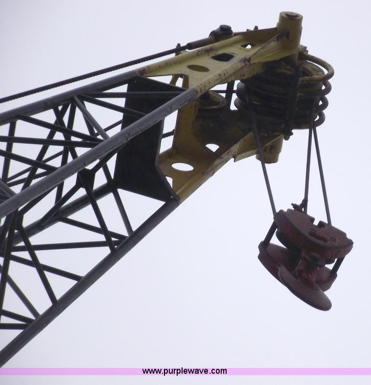 image for item 5376 1976 Lima 50-SC 50 ton crawler crane