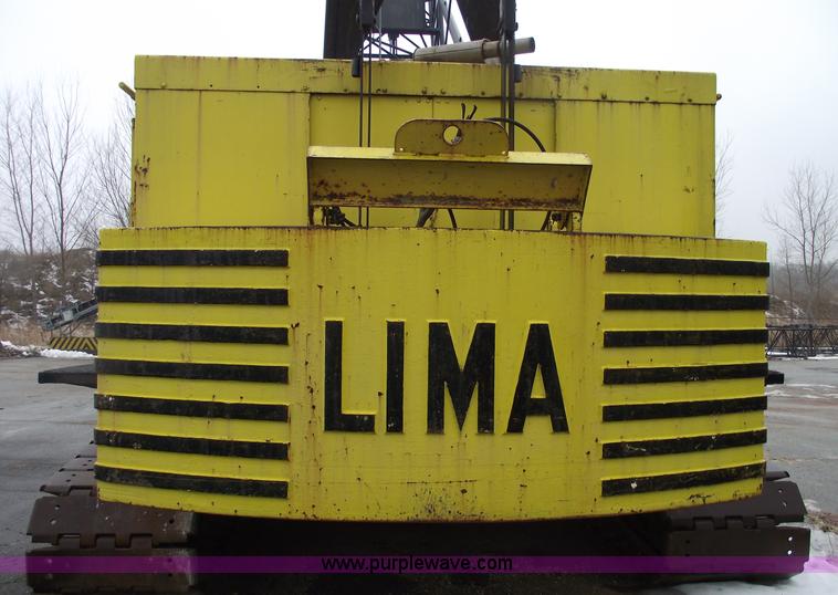 image for item 5376 1976 Lima 50-SC 50 ton crawler crane