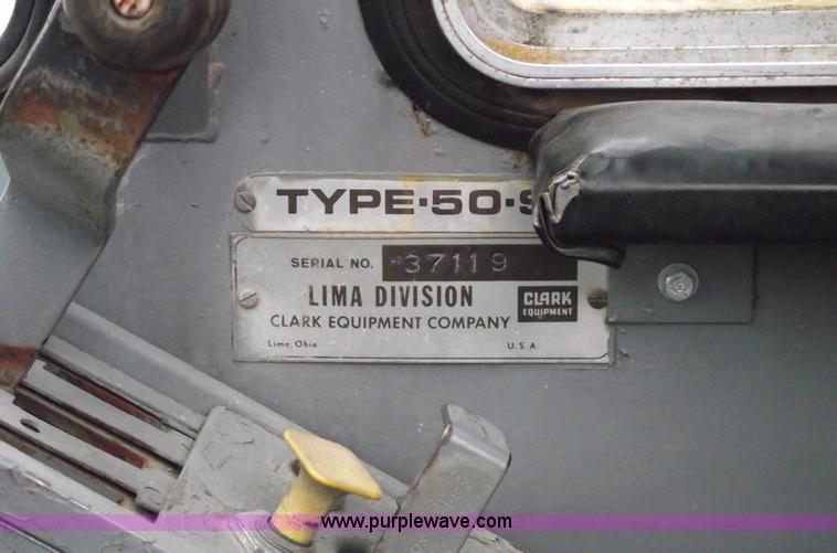 image for item 5376 1976 Lima 50-SC 50 ton crawler crane