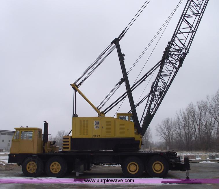 image for item 5377 1972 Lima 550T 60 ton crane
