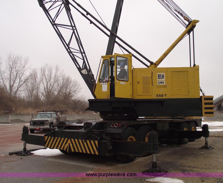 image for item 5377 1972 Lima 550T 60 ton crane