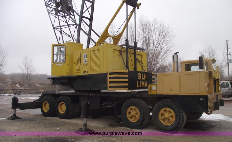 image for item 5377 1972 Lima 550T 60 ton crane