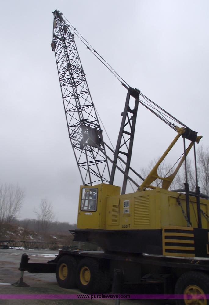 image for item 5377 1972 Lima 550T 60 ton crane