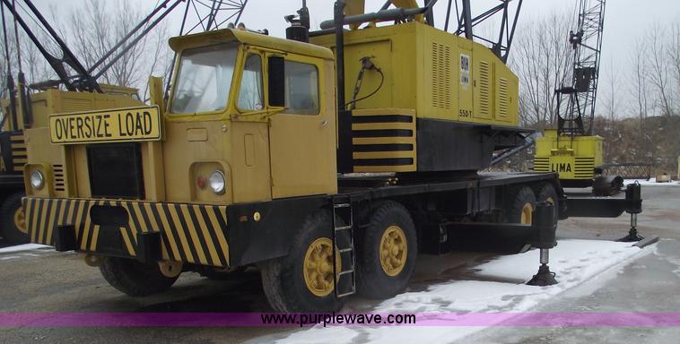 image for item 5377 1972 Lima 550T 60 ton crane