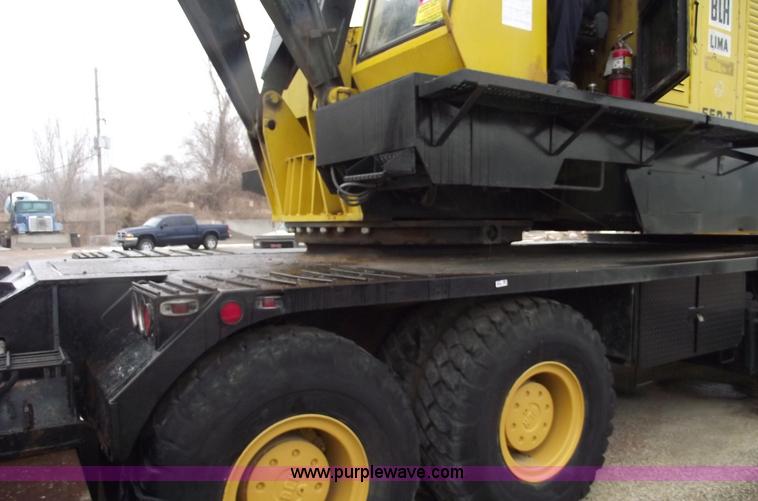 image for item 5377 1972 Lima 550T 60 ton crane