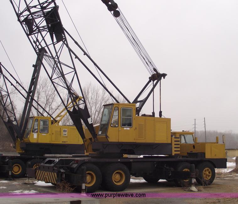 image for item 5378 1972 Lima 450T 50 ton crane