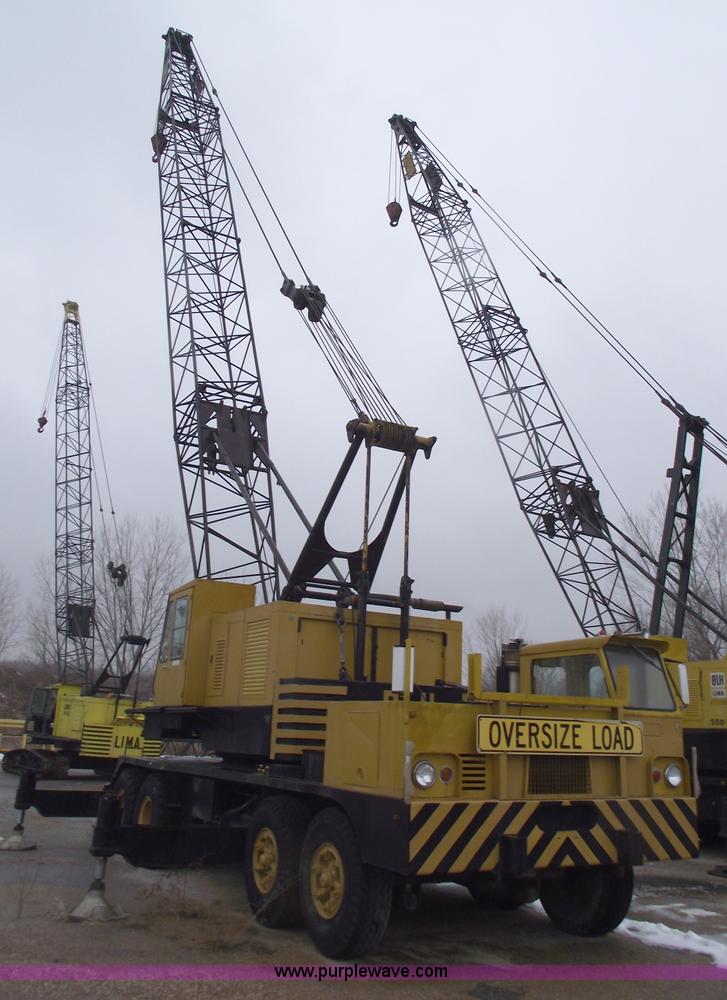 image for item 5378 1972 Lima 450T 50 ton crane