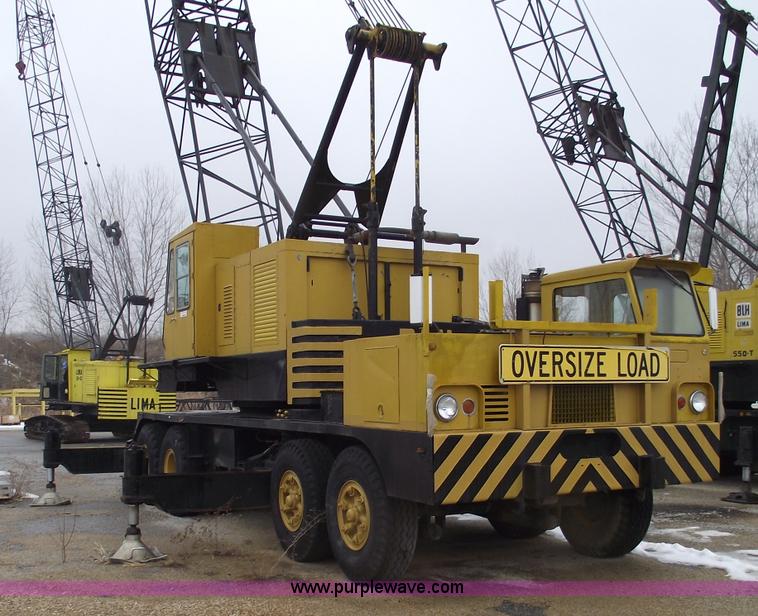 image for item 5378 1972 Lima 450T 50 ton crane