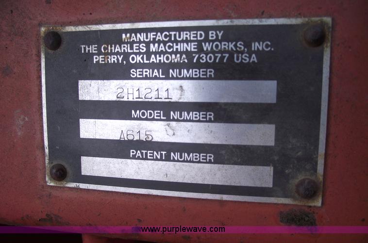 image for item 5426 Ditch Witch 6510 trencher