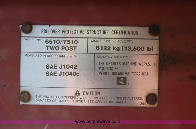 image for item 5426 Ditch Witch 6510 trencher