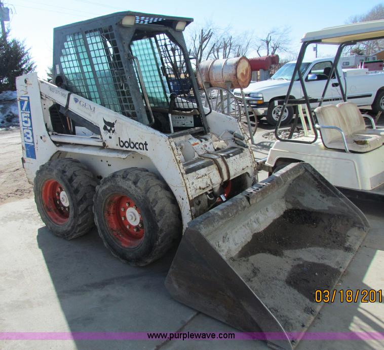 image for item 7500 1992 Bobcat 753 skid steer