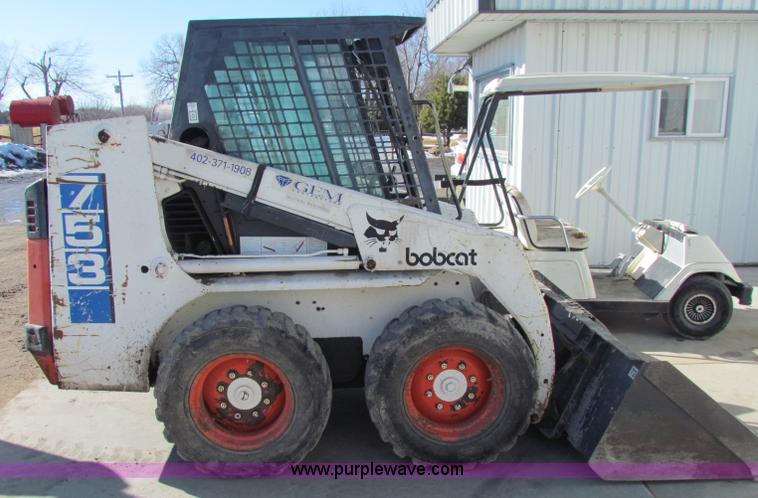 image for item 7500 1992 Bobcat 753 skid steer