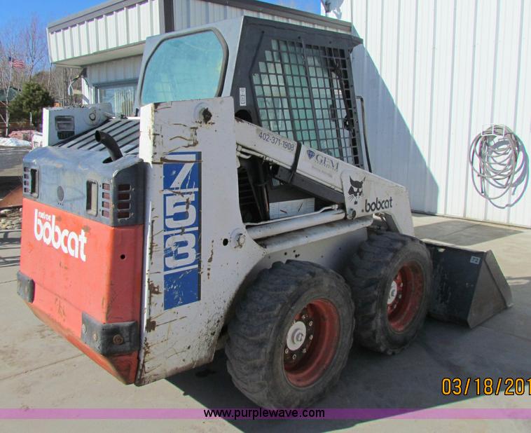 image for item 7500 1992 Bobcat 753 skid steer