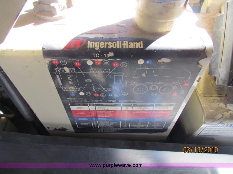 image for item 7501 Ingersoll Rand TC 13 vibratory trench compactor