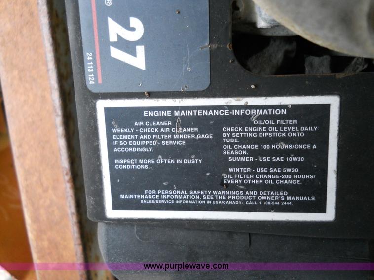 image for item 7787 Midland Machinery SM shoulder maintainer