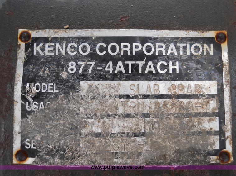 image for item 7789 2007 Kenco Slab Crab
