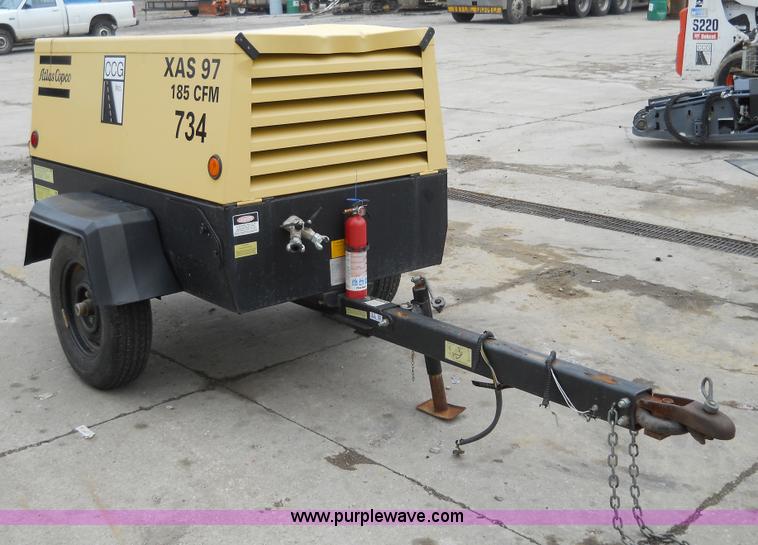 image for item 7812 2006 Atlas Copco air compressor