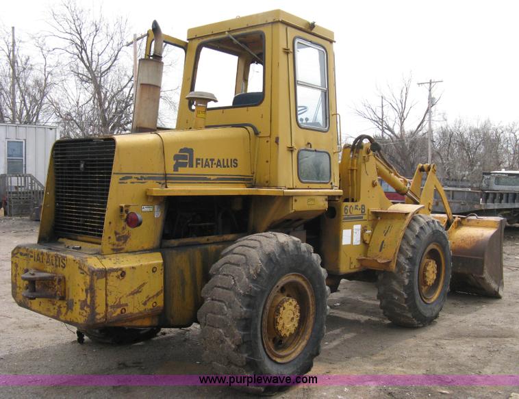 image for item 8010 1978 Fiat-Allis 605B wheel loader