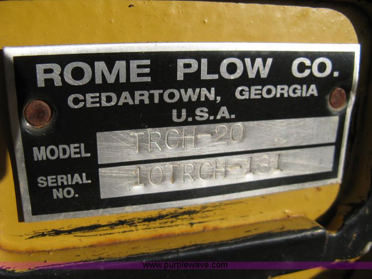 image for item 8218 Rome TRCH-20 construction grade 16' tandem offset disk
