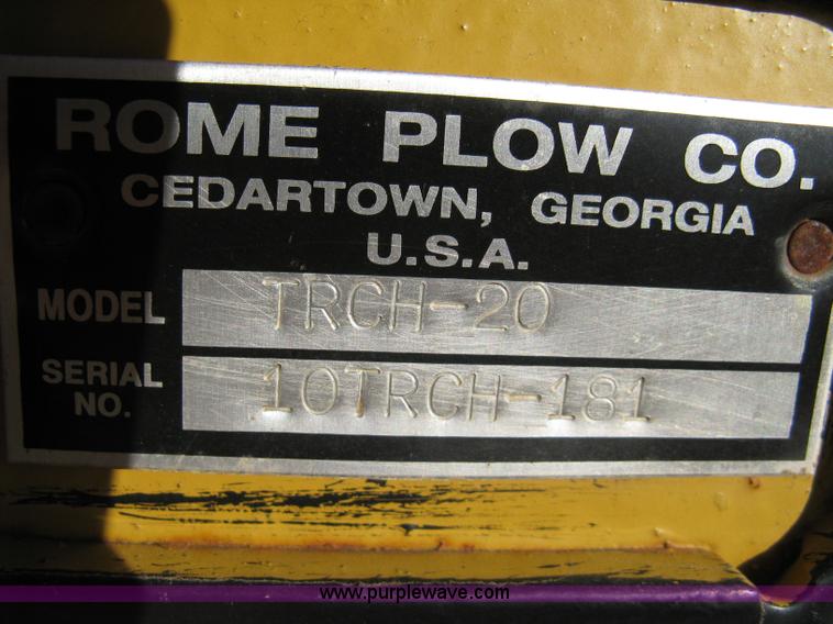 image for item 8218 Rome TRCH-20 construction grade 16' tandem offset disk