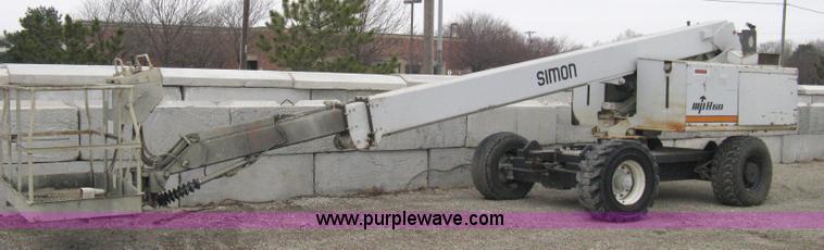 image for item 8234 Simon MPH 60 boom lift