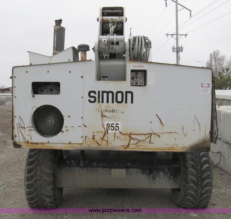 image for item 8234 Simon MPH 60 boom lift