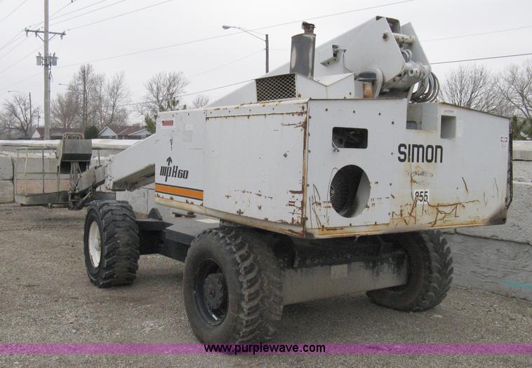 image for item 8234 Simon MPH 60 boom lift