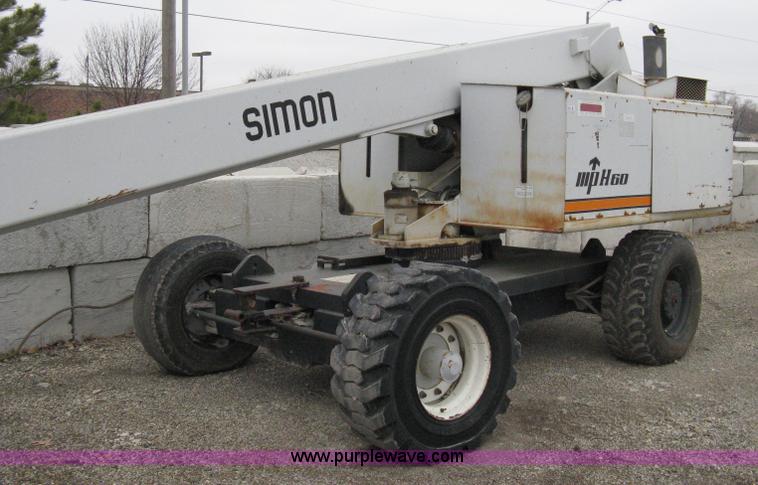 image for item 8234 Simon MPH 60 boom lift