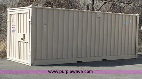 image for item 9001 1999 Saf-T-Box 22' job site storage container