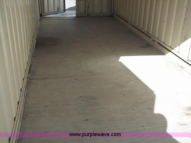 image for item 9001 1999 Saf-T-Box 22' job site storage container