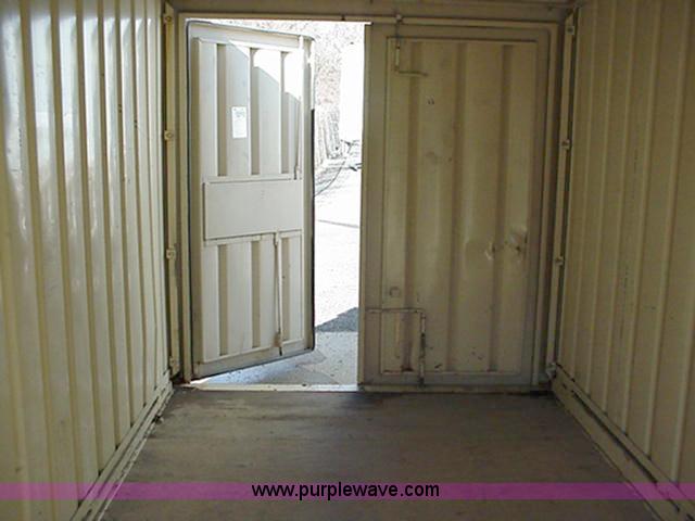 image for item 9001 1999 Saf-T-Box 22' job site storage container