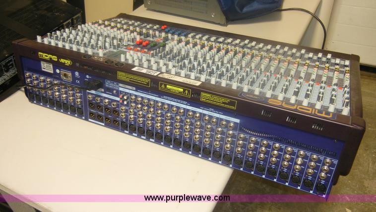 image for item 1748 Midas Venice 320 32-channel compact mixing console with cover